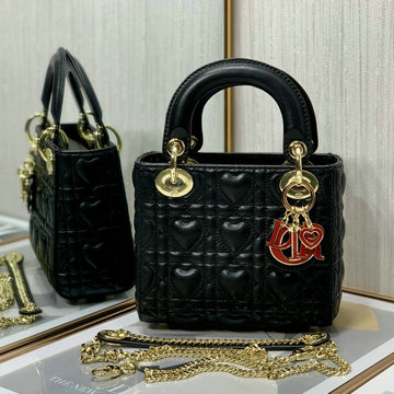 商品名称：クリスチャンディオール CHRISTIAN DIOR 99-CD6738XBK　2022年最新入荷 レディ ディオール ミニバッグ トートバッグ 2way 斜め掛け ショルダーバッグ クロスボディ