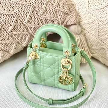 クリスチャンディオール CHRISTIAN DIOR 99-CD6738YQNG　2022年最新入荷 レディ ディオール ミニバッグ トートバッグ 2way 斜め掛け ショルダーバッグ クロスボディ