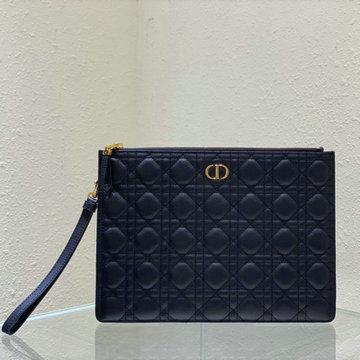 商品名称：クリスチャンディオール CHRISTIAN DIOR 99-CD10603DBK　2022年最新作 カロ 手持ちかばん クラッチバッグ ストラップ付き カーフレザー