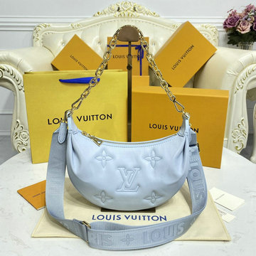 ルイヴィトン LOUISVUITTON 057-M59825　2022年最新入荷 オーバー ザ ムーン ホーボーバッグ イブニングバッグ クラッチバッグ 肩掛け ショルダーバッグ カーフレザー