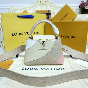 商品名称：ルイヴィトン LOUISVUITTON 057-M59864X　2022年最新入荷 カプシーヌ MINI トップハンドルバッグ トートバッグ ハンドバッグ 2way 斜め掛け ショルダーバッグ