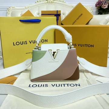 商品名称：ルイヴィトン LOUISVUITTON 057-M59864　2022年最新入荷 カプシーヌ MINI トップハンドルバッグ トートバッグ ハンドバッグ 2way 斜め掛け ショルダーバッグ