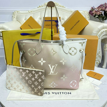 ルイヴィトン LOUISVUITTON 057-M59859　2022年最新入荷 ネヴァーフル MM トートバッグ ハンドバッグ ショッピングバッグ レディースかばん モノグラム キャンバス
