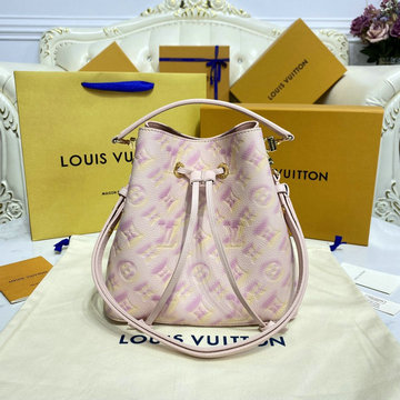ルイヴィトン LOUISVUITTON 057-M46174　2022年最新入荷 ネオノエ BB バケットバッグ ショルダーバッグ トートバッグ ドローストリングバッグ レディースかばん
