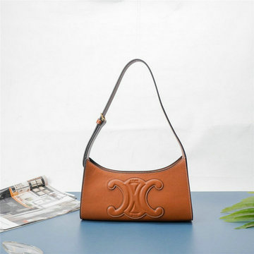 商品名称：セリーヌ CELINE DD-CE198153TH　2022年最新入荷 ホーボーバッグ ショルダーバッグ キュイル トリオンフ レディースかばん スムースカーフスキン