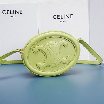 商品名称：セリーヌ CELINE DD-CE198603XY　2022年最新入荷 オーバルバッグ キュイル トリオンフ 斜め掛け ショルダーバッグ クロスボディバッグ レディースかばん カーフスキン