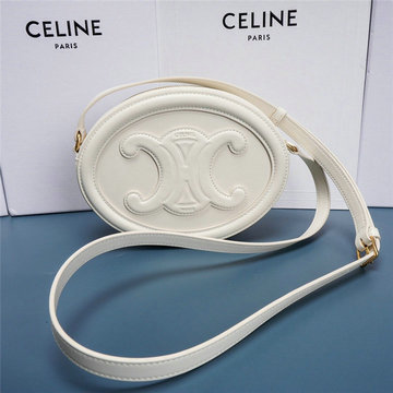 商品名称：セリーヌ CELINE DD-CE198604BS　2022年最新入荷 オーバルバッグ キュイル トリオンフ 斜め掛け ショルダーバッグ クロスボディバッグ レディースかばん カーフスキン