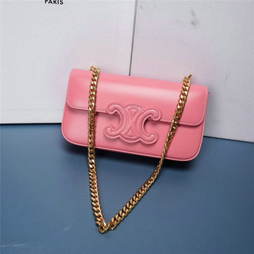 商品名称：セリーヌ CELINE DD-CE199243PJLF　2022年最新入荷 チェーン ショルダーバッグ キュイル トリオンフ クロスボディバッグ レディースかばん カーフスキン