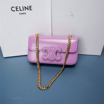 商品名称：セリーヌ CELINE DD-CE199243PJZS　2022年最新入荷 チェーン ショルダーバッグ キュイル トリオンフ クロスボディバッグ レディースかばん カーフスキン