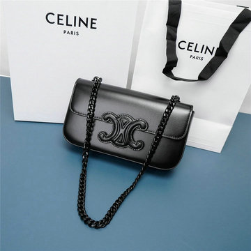 商品名称：セリーヌ CELINE DD-CE199243PQBK　2022年最新入荷 チェーン ショルダーバッグ キュイル トリオンフ クロスボディバッグ レディースかばん カーフスキン