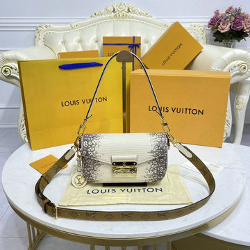 ルイヴィトン LOUISVUITTON 057-M20393X　2022年最新入荷 スウィング ポーチ ホーボーバッグ トートバッグ ショルダーバッグ レディースかばん カーフレザー