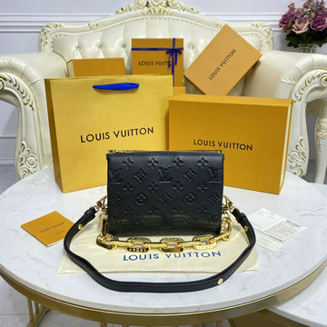 商品名称：ルイヴィトン LOUISVUITTON 057-M20574　2022年最新入荷 クッサン BB ショルダーバッグ クロスボディバッグ レディースかばん ラムレザー