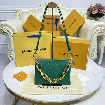 ルイヴィトン LOUISVUITTON 057-M59389　2022年最新入荷 クッサン BB ショルダーバッグ クロスボディバッグ レディースかばん ラムレザー