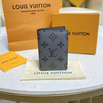 ルイヴィトン LOUISVUITTON 057-M30837　2022年最新入荷 オーガナイザー ドゥ ポッシュ パスポートケース カードケース モノグラムキャンバス タイガレザー