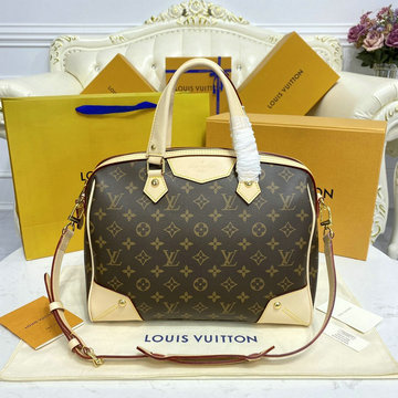 ルイヴィトン LOUISVUITTON 057-M40325　2022年最新入荷 レティーロPM トートバッグ ハンドバッグ 2way ショルダーバッグ モノグラムキャンパス