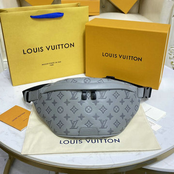 ルイヴィトン LOUISVUITTON 057-M46108　2022年最新入荷 ディスカバリー バムバッグ PM ウェストバッグ チェスバッグ クロスボディバッグ モノグラム シャドウ
