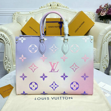 ルイヴィトン LOUISVUITTON 057-M46076　2022年最新入荷 オンザゴー GM ハンドバッグ トートバッグ ママバッグ ショッピングバッグ ウィメンズかばん モノグラム キャンバス