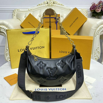 商品名称：ルイヴィトン LOUISVUITTON 057-M59799　2022年最新入荷 オーバー ザ ムーン ホーボーバッグ チェーン ショルダーバッグ クロスボディバッグ カーフレザー