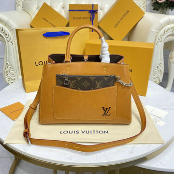 ルイヴィトン LOUISVUITTON 057-M59953　2022年最新入荷 マレル トートバッグ MM ハンドバッグ 2way 斜め掛け ショルダーバッグ レディースかばん エピレザー