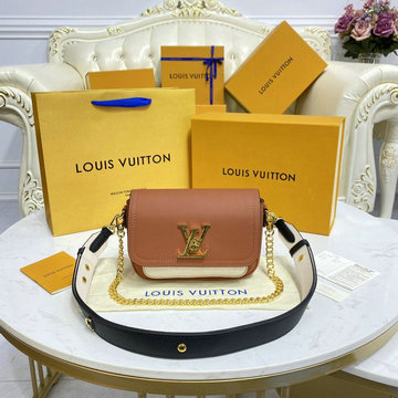 ルイヴィトン LOUISVUITTON 057-M59491　2022年最新入荷 ロックミー テンダー 斜め掛け ショルダーバッグ チェーン クロスボディバッグ レディースかばん