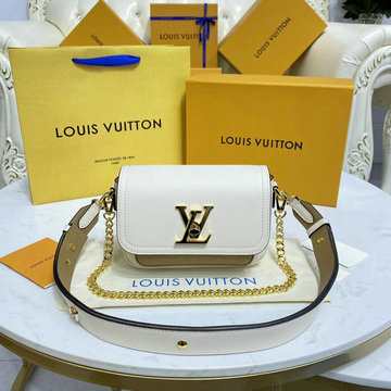 商品名称：ルイヴィトン LOUISVUITTON 057-M59733　2022年最新入荷 ロックミー テンダー 斜め掛け ショルダーバッグ チェーン クロスボディバッグ レディースかばん