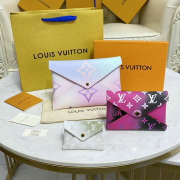 ルイヴィトン LOUISVUITTON 057-M81271　2022年最新入荷 ポシェット キリガミ 三つ折り短財布 手持ちかばん クラッチバッグ 三つセット ポーチ モノグラムキャンバス