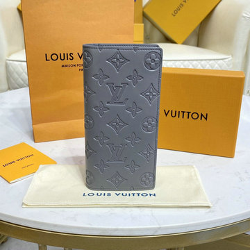 商品名称：ルイヴィトン LOUISVUITTON 057-M81335　2022年最新入荷 ポルトフォイユ ブラザ 二つ折り長財布 ロングウォレット 札入れ カードポケット モノグラム シャドウ レザー