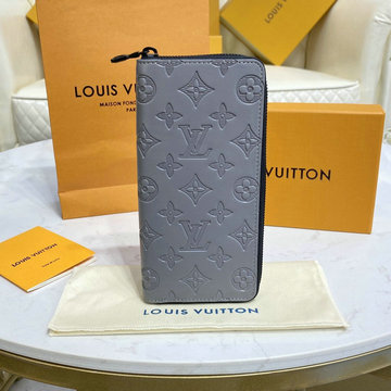 ルイヴィトン LOUISVUITTON 057-M81384　2022年最新入荷 ジッピーウォレット ヴェルティカル ファスナー長財布 ロングウォレット オーガナイザー モノグラム シャドウ レザー