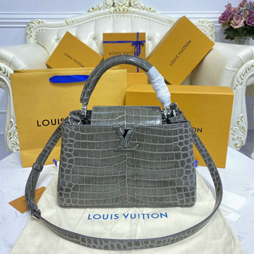 商品名称：ルイヴィトン LOUISVUITTON 057-N95865　2022年最新入荷 カプシーヌ MM トップハンドルバッグ トートバッグ ハンドバッグ 2way 斜め掛け ショルダーバッグ