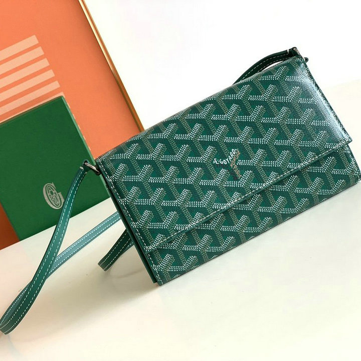 ゴヤール GOYARD BX-GY0026GL　2022年新色入荷 ヴァレンヌポーチウォレット 斜め掛け ショルダーバッグ クロスボディバッグ