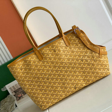 ゴヤール GOYARD BX-GY0707YL　2022年新色入荷 シアン グリ バッグ セントルイスグレイドッグ バッグ トートバッグ ペットバッグ ゴヤールディンキャンバス