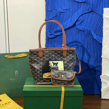 ゴヤール GOYARD BX-GY2320BTH　2022年新色入荷 アンジュ ミニポーチ トートバッグ ハンドバッグ トップハンドルバッグ レディースかばん