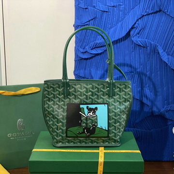 ゴヤール GOYARD BX-GY2320BGL　2022年新色入荷 アンジュ ミニポーチ トートバッグ ハンドバッグ トップハンドルバッグ レディースかばん
