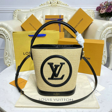 ルイヴィトン LOUISVUITTON 057-M59961　2022年最新入荷 プティ バケットバッグ トートバッグ ハンドバッグ 2way ショルダーバッグ レディースかばん