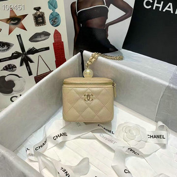 シャネル CHANEL CC-CH10945XS  2022年最新入荷 チェーン ポーチ クラッチバッグ 手持ちかばん 小銭入れ 短財布 キャビアスキン