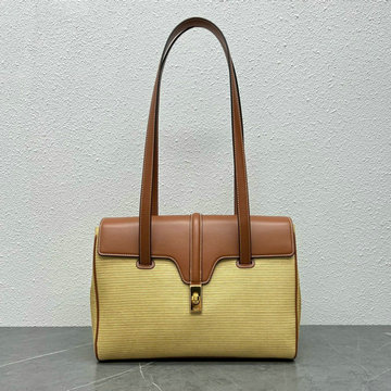 商品名称：セリーヌ CELINE XX-CE195543BXK　2022年最新入荷 ミディアム 16 ソフト バッグ トートバッグ 肩掛け ショルダーバッグ キャンパス