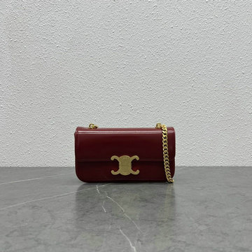 セリーヌ CELINE XX-CE197992PJH　2022年最新入荷 チェーン ショルダーバッグ クロスボディバッグ レディースかばん メタリッククロージャー