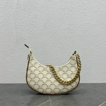 セリーヌ CELINE XX-CE199583BBS　2022年最新入荷 ミディアム AVA アヴァ ホーボーバッグ チェーン ショルダーバッグ ハンドバッグ レディースかばん