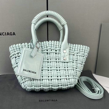 商品名称：バレンシアガ BALENCIAGA DDB-BA6780282QQL　2022年最新入荷 Bistro XXS ストラップ付きバスケットバッグ トートバッグ ハンドバッグ 2way ショルダーバッグ