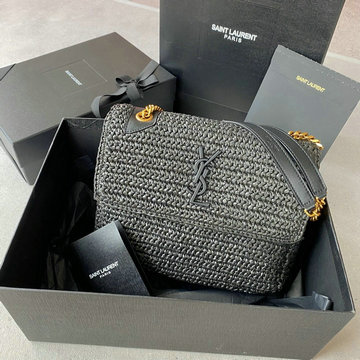 イヴサンローラン Saint laurent YSL DDB-YSL633158HS　2022年最新入荷 ニキ ミディアム フラップバッグ 斜め掛け ショルダーバッグ クロスボディバッグ