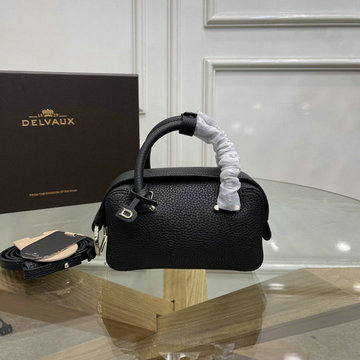 デルヴォー Delvaux 99-DE0524MLQBK　2022年最新入荷 Cool Box NANO クールボックス ナノ トップハンドルバッグ トートバッグ カーフレザー レディースかばん