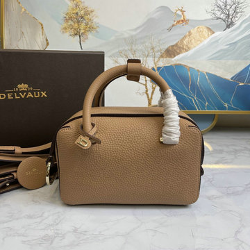 デルヴォー Delvaux 99-DE0524XLQCS　2022年最新入荷 Cool Box クールボックス ミニ Enlaced トップハンドルバッグ トートバッグ カーフレザー レディースかばん