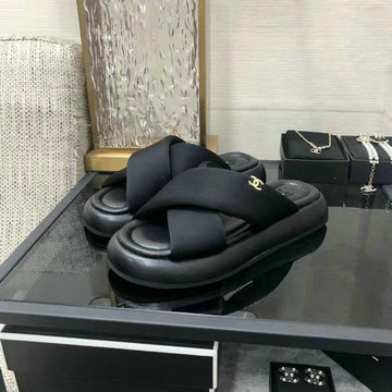 シャネル CHANEL 26-CHJ22029　2022年春夏最新入荷 厚底ミュール フラットスリッパ サマーサンダル ビーチサンダル レディースシューズ