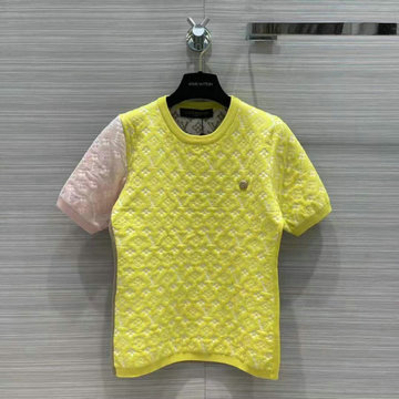 商品名称：ルイヴィトン LOUISVUITTON JS-TDLV22038　2022年最新入荷 Tシャツ ヴィンテージジャージー ショートスリーブ スウェットシャツ 短袖 クルーネック トップス レジャーシャツ