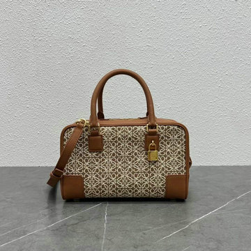ロエベ LOEWE ZZ-LE0390BZZS　2022年最新入荷 アマソナ24 バッグ トートバッグ 斜め掛け ショルダーバッグ クロスボディバッグ ジャカード カーフレザー