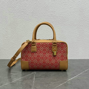 ロエベ LOEWE ZZ-LE0390BZRD　2022年最新入荷 アマソナ24 バッグ トートバッグ 斜め掛け ショルダーバッグ クロスボディバッグ ジャカード カーフレザー
