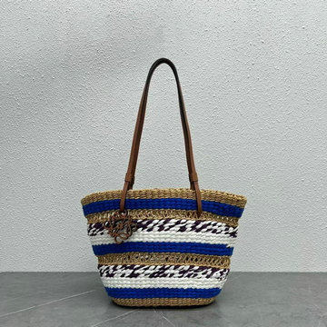 ロエベ LOEWE ZZ-LE22391LS　2022年最新入荷 バスケットバッグ トートバッグ 肩かける ショルダーバッグ クロスボディバッグ レディースかばん エレファントグラス