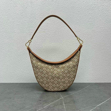 ロエベ LOEWE ZZ-LE923907BZS　2022年最新入荷 ルナバック スモール ホーボーバッグ トートバッグ 肩掛け ショルダーバッグ レディースかばん サテンカーフ