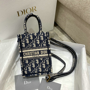クリスチャンディオール CHRISTIAN DIOR 99-CD1289CSL　2022最新入荷 Book Tote ブック ミニフォンバッグ 斜め掛け ショルダーバッグ クロスボディバッグ