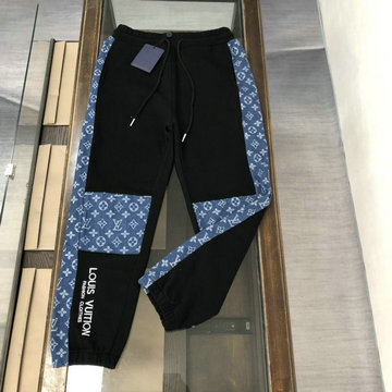 商品名称：ルイヴィトン LOUISVUITTON MS-KQLV22015　2022年最新入荷 スポーツパンツ スウェットパンツ ジョギングズボン 伸縮性のあるウエストバンド カジュアル トラウザー